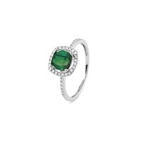 Anello Bliss Donna BL DREAM COLORE in Oro bianco Smeraldo 0.85 Ct 20108552 - 20108552
